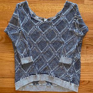 Quarter length sleeve sweater